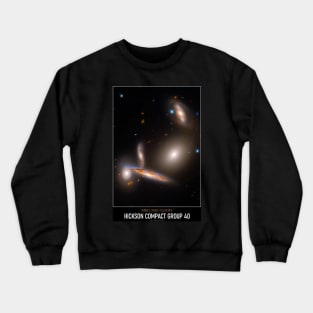 High Resolution Astronomy Hickson Compact Group 40 Crewneck Sweatshirt